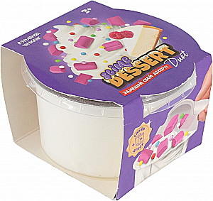 Slime dessert Duet. Explosive cheesecake