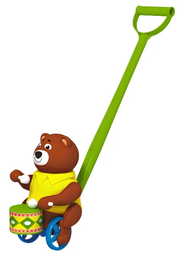 Pull-along Toy - Drummer, assorted