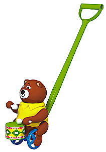 Pull-along Toy - Drummer, assorted