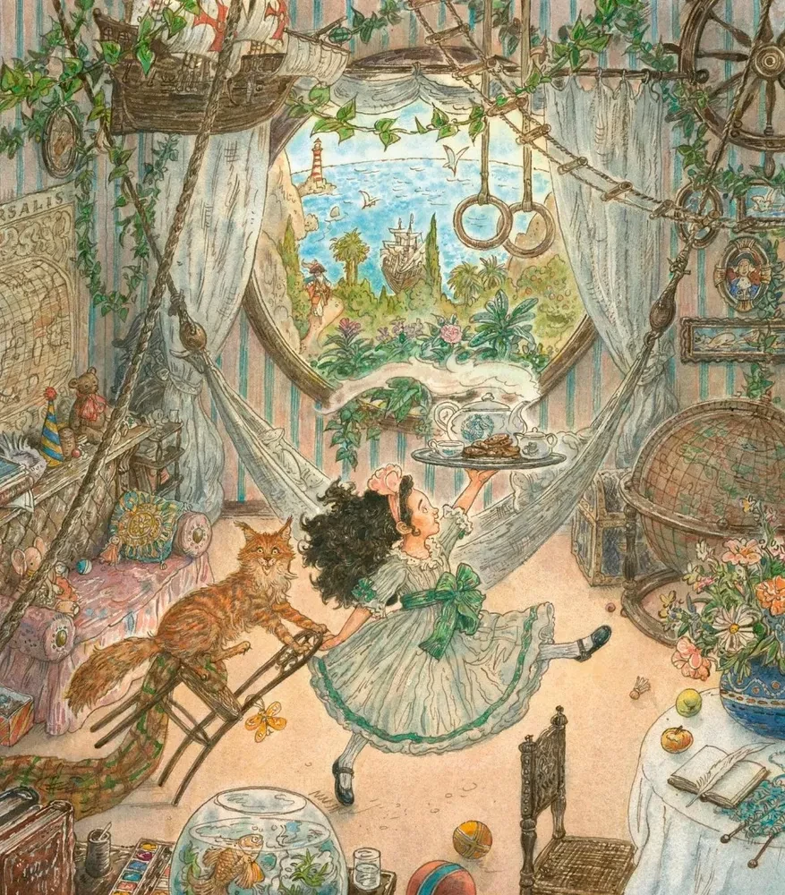 Der Piratengroßvater und der Schatz seiner Enkelin