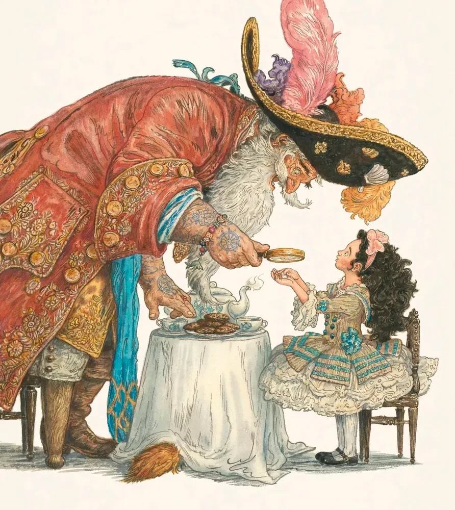 Der Piratengroßvater und der Schatz seiner Enkelin