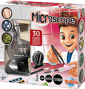 Детский набор для исследований с микроскопом