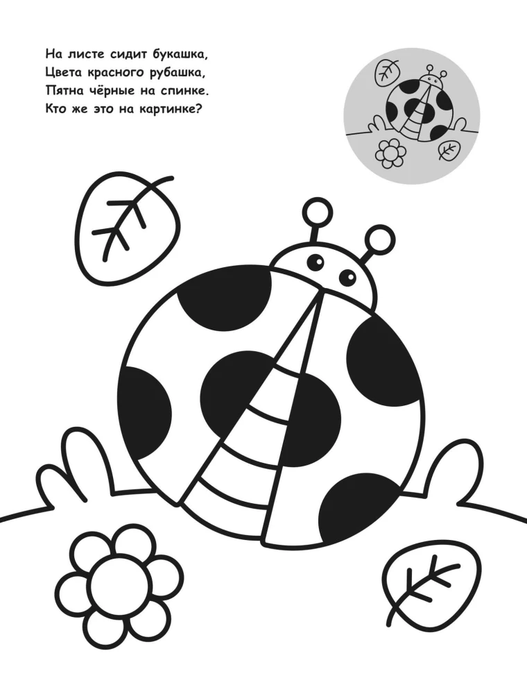 Krāsojamā grāmata mazajiem ar uzlīmēm. Pastaigā