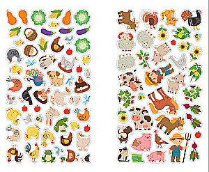 Wesołe naklejki. Na wsi