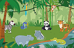 Wesołe naklejki. Mamy i maluszki