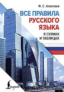 Visi krievu valodas noteikumi shēmās un tabulās