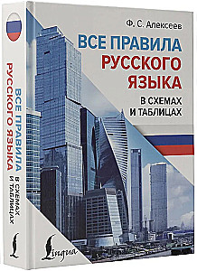 Visi krievu valodas noteikumi shēmās un tabulās