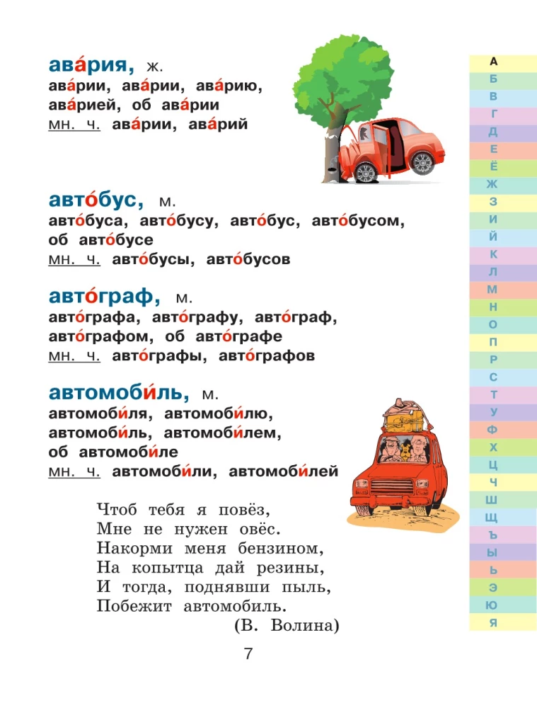 Minu esimene vene keele õigekirja sõnastik