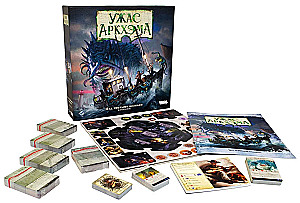 Brettspiel - Der Horror von Arkham. Dritte Edition. Unter dunklen Wellen (Erweiterung)