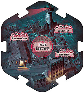 Brettspiel - Der Horror von Arkham. Dritte Edition. Unter dunklen Wellen (Erweiterung)