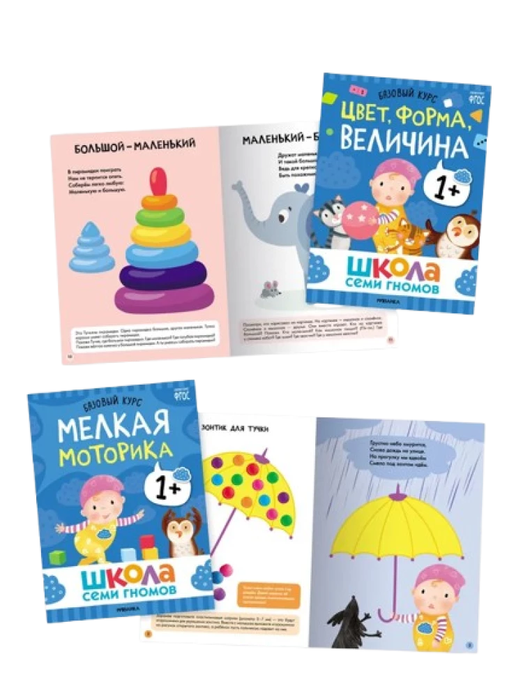 School of Seven Gnomes. Annual Basic Course. Set 1+