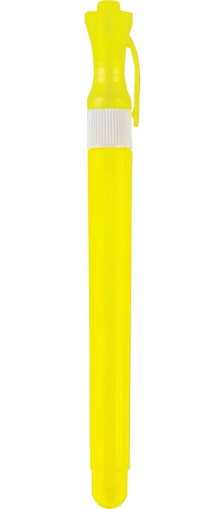 Текстовыделитель со скошенным наконечником, жёлтый