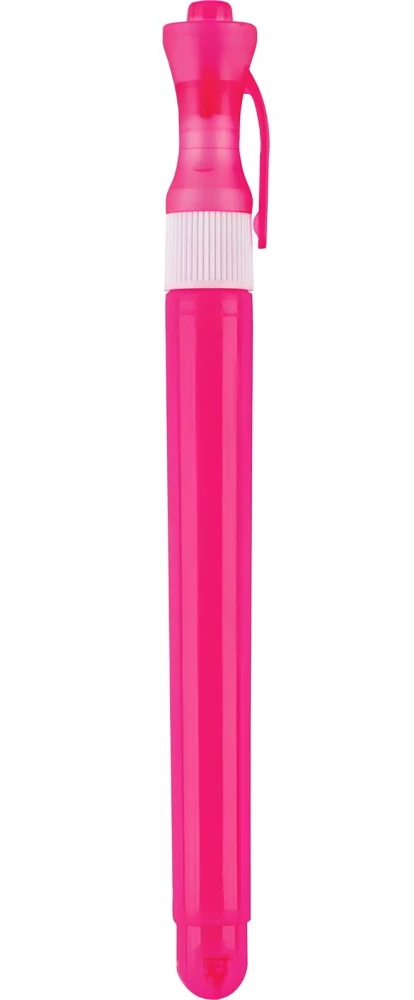 Текстовыделитель со скошенным наконечником, розовый