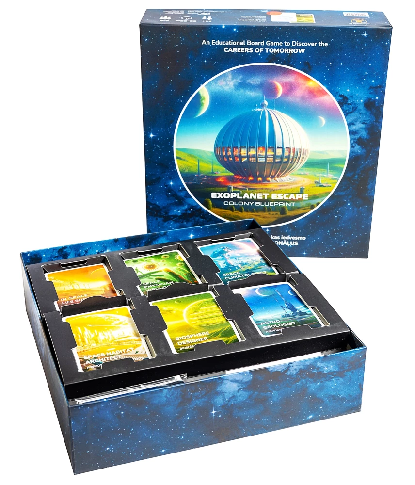 Настольная игра - Exoplanet Escape (Побег с экзопланеты), на английском языке