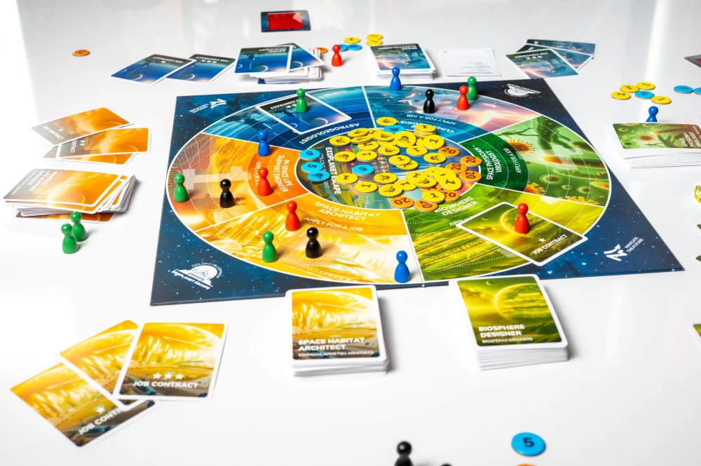 Настольная игра - Exoplanet Escape (Побег с экзопланеты), на английском языке