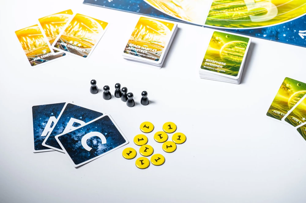 Настольная игра - Exoplanet Escape (Побег с экзопланеты), на английском языке