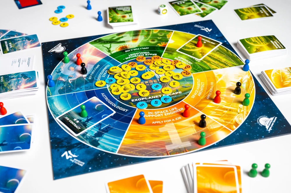 Настольная игра - Exoplanet Escape (Побег с экзопланеты), на английском языке