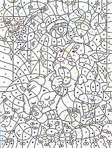 O Fiedzi, Władzku i Tośce. Kolorowanka po numerach