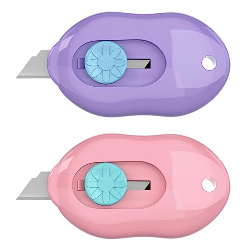 Нож канцелярский - Cloud Mini Pastel, в ассортименте