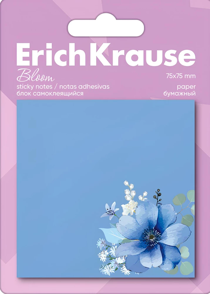 Блок самоклеящийся бумажный -  Pastel Bloom