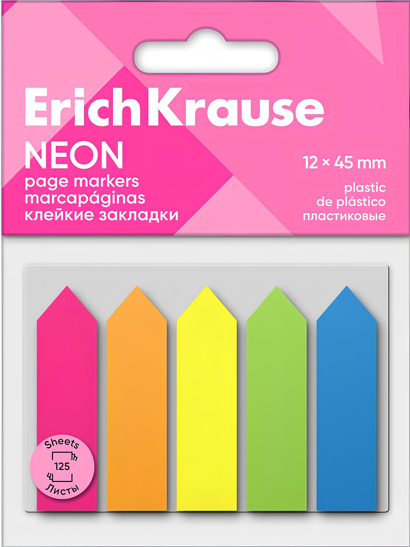 Sticky Notes Plastic - Neon Arrows