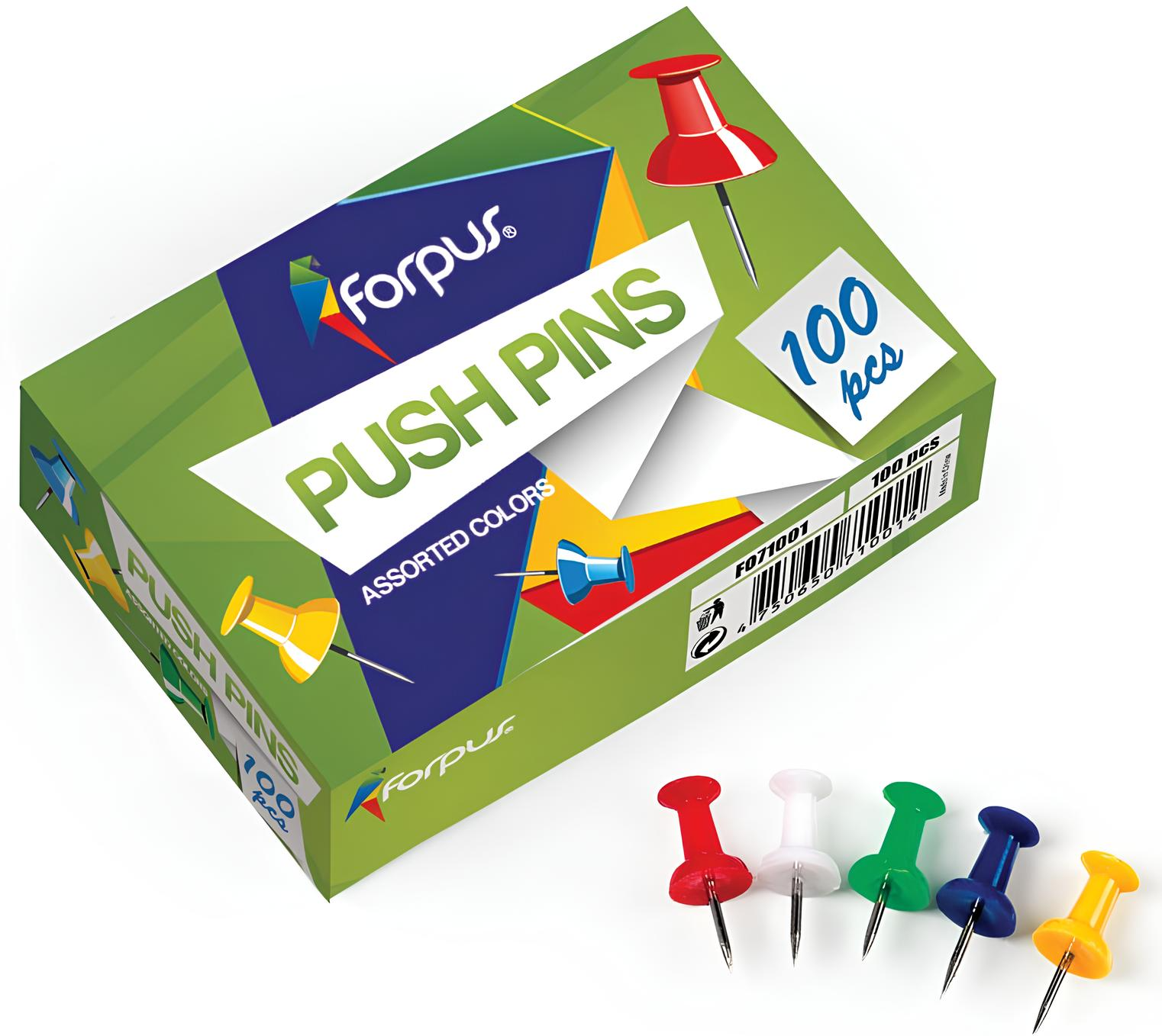 Knöpfe für Pinnwände, mehrfarbig