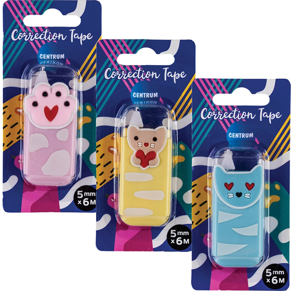Корректор-лента - Paw, в ассортименте