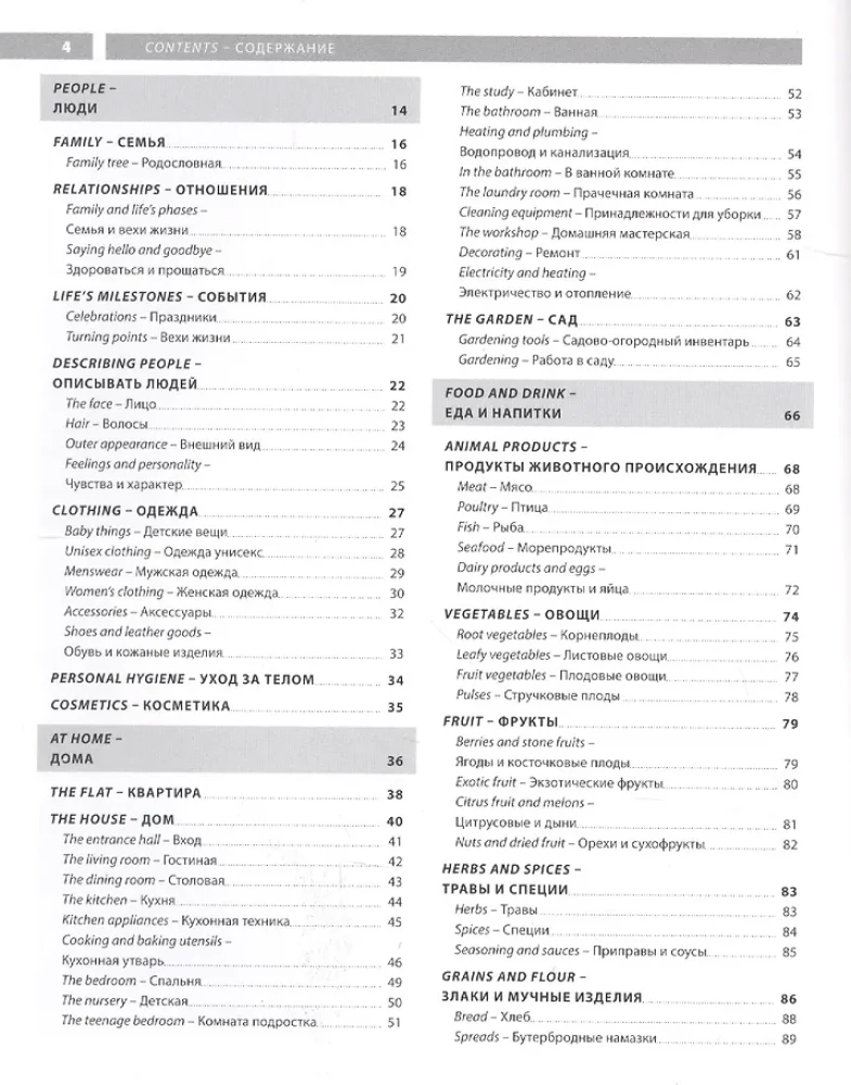 Russian Language. Illustrated Dictionary for English Speakers