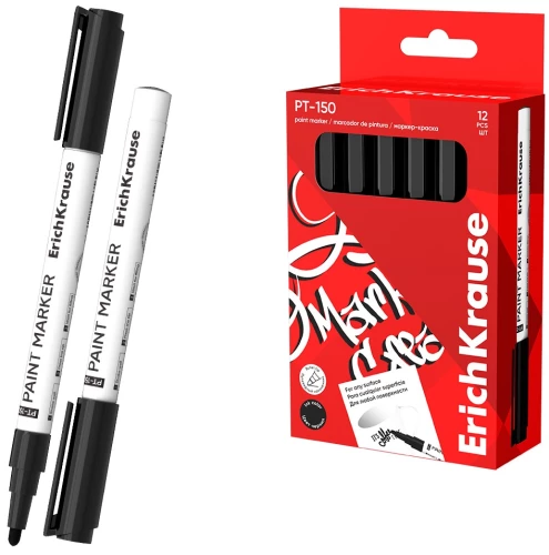Water-based paint marker, black