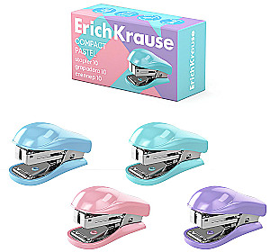 Mini Stapler No. 10 - Compact pastel, assorted