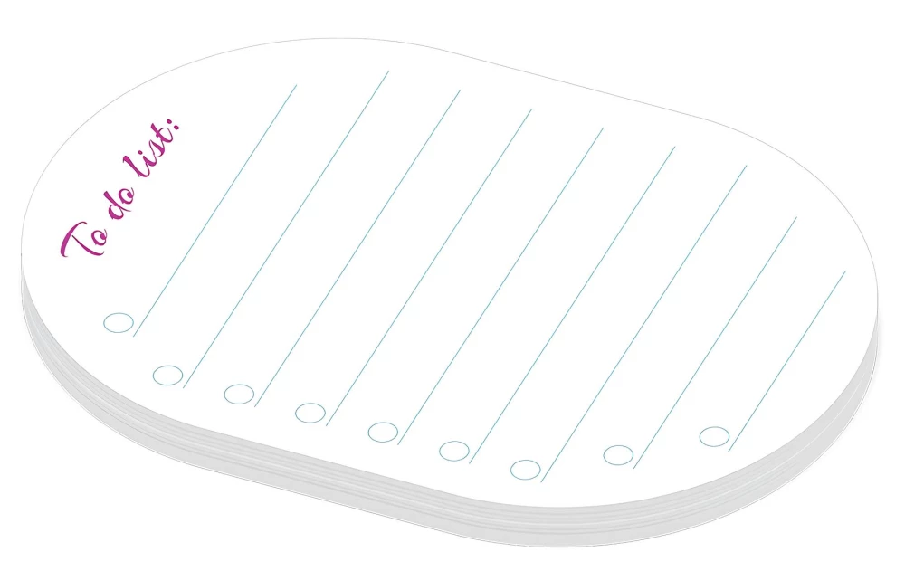 Self-adhesive notepad - Floral Soul, to do list