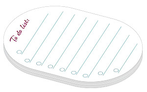 Self-adhesive notepad - Floral Soul, to do list