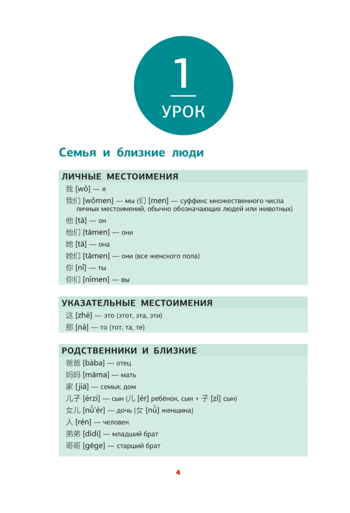 Język chiński. Trener do zapamiętywania wszystkich słów dla początkujących