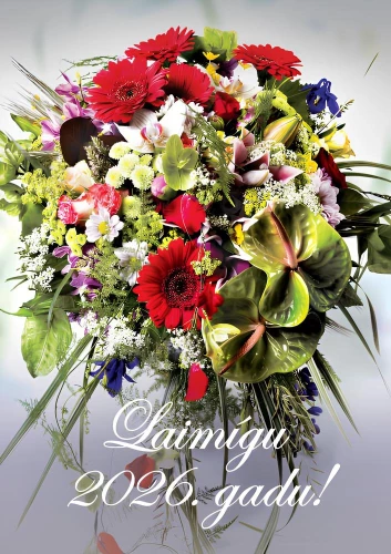 Kalendarz ścienny - Kwiaty 2026