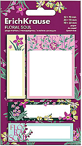 Sticky Paper Bookmarks - Floral Soul