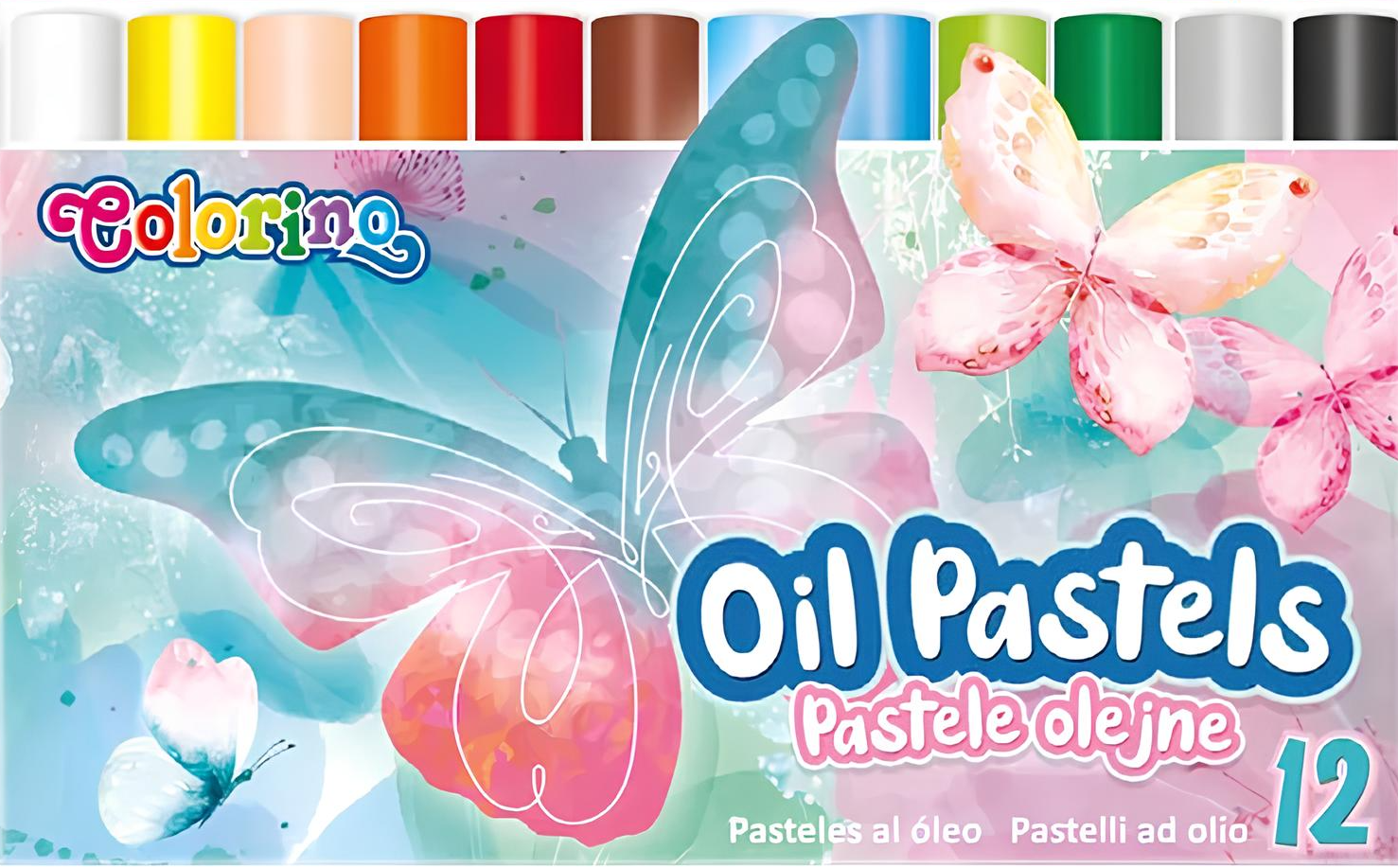 Eļļas krītiņi - Dreams, 12 krāsas