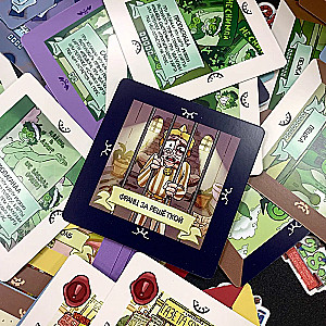 Brettspiel - 13 Karten. Königreich Erde. Buben