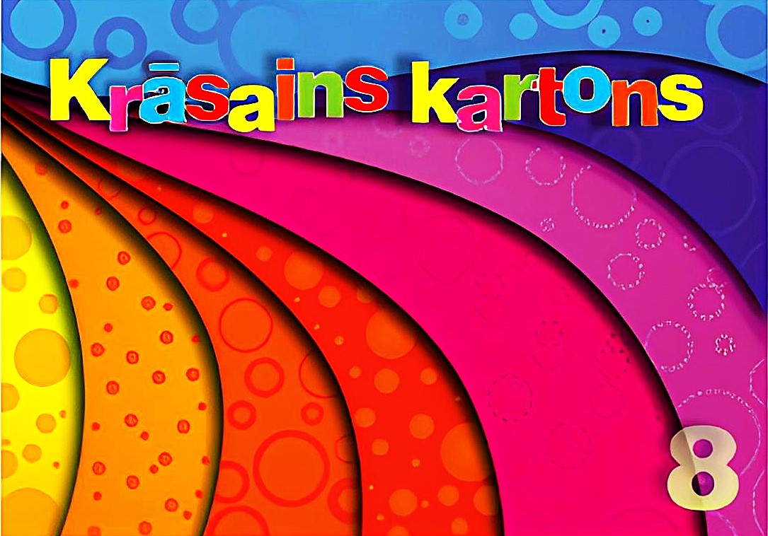 Colored Double-Sided Cardboard, A4