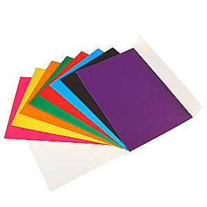 Цветной двухсторонний картон, A4