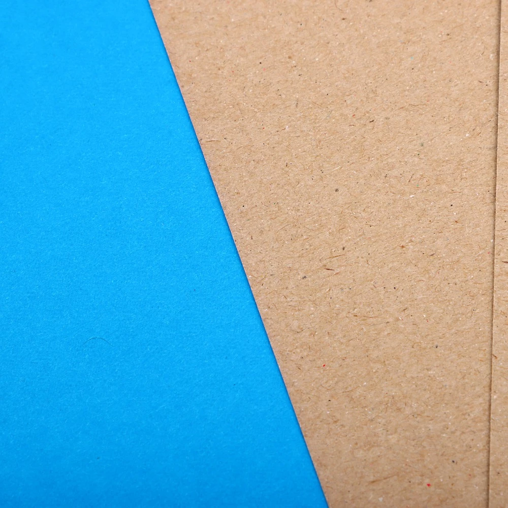 Цветной двухсторонний картон, A4