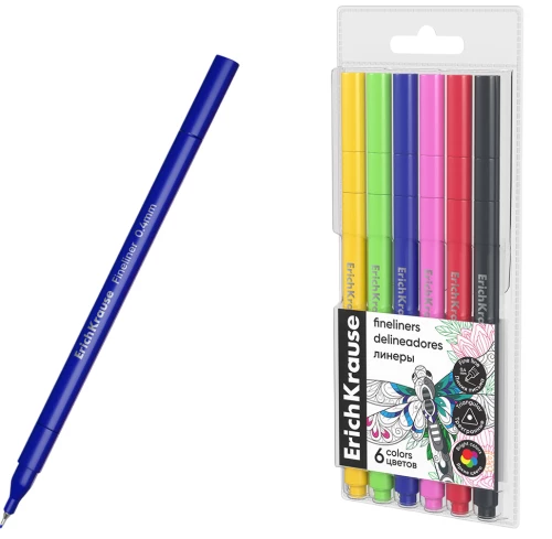 Liner - Art Spirit, 6 Farben