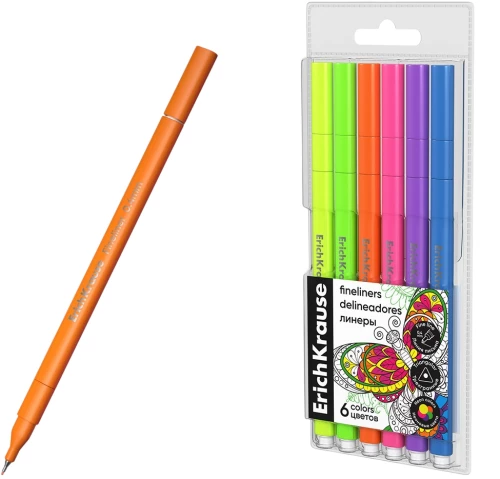 Liner - Art Spirit Neon, 6 Farben