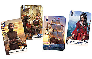 Brettspiel - Historischer Detektiv. Schätze des Galeons, 18+