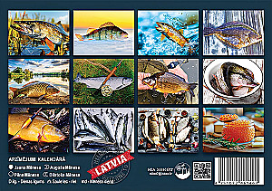 Календарь настенный на 2026 год - Рыбаки, А5