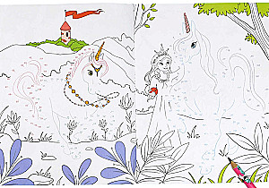 Värviraamat lastele - Unistuste ükssarved