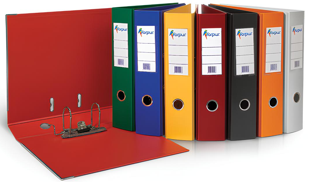 Reģistrācijas mape, dzeltena