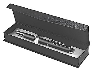 Gēla pildspalva dāvanu iepakojumā, zila