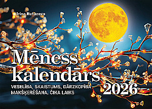 Wall Calendar for 2026 - Moon Calendar, A4