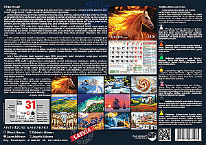 Wall Calendar for 2026 - Moon Calendar, A4