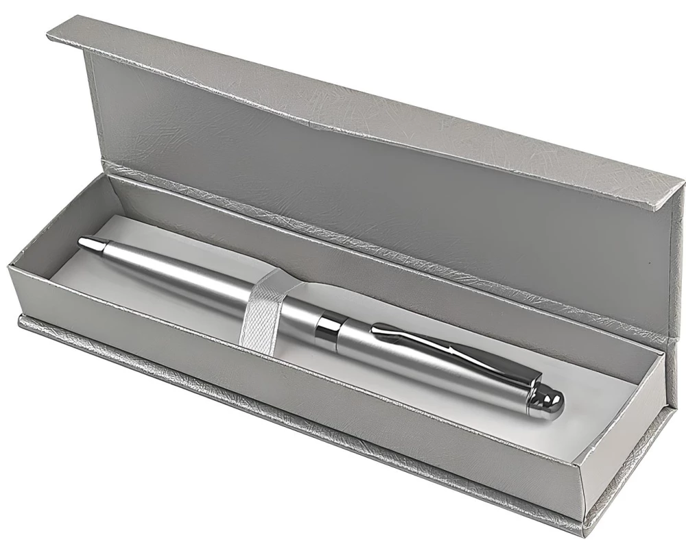 Długopis kulkowy w eleganckim opakowaniu, niebieski